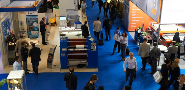 A very small section of techtextil 2013